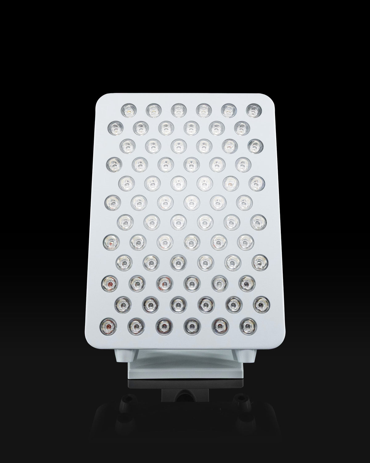 HUVE Luma red light therapy panel in white, front view