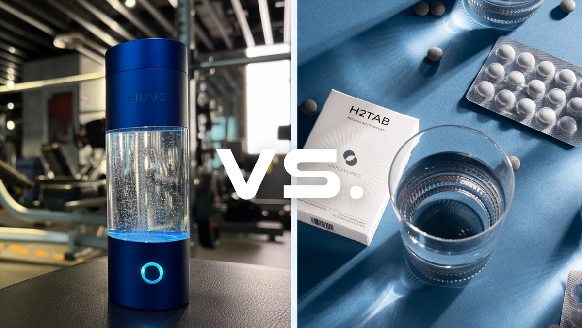 HUVE Perform vs H2TAB - Which Is Better for Daily Hydrogen Hydration?