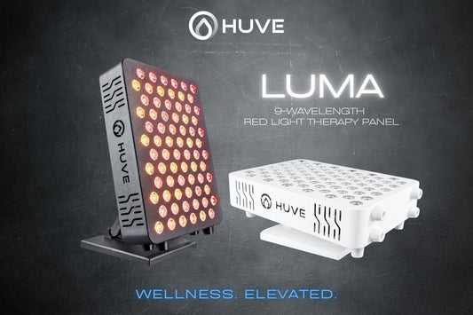 HUVE LUMA: The 9-Wavelength Red Light Therapy Panel Designed for Modern Recovery, Skin Health &amp; Wellbeing