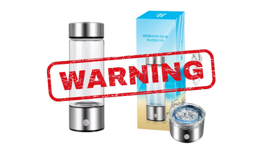 Warning: Unsafe & Ineffective Glass Hydrogen Bottles (MUST READ)