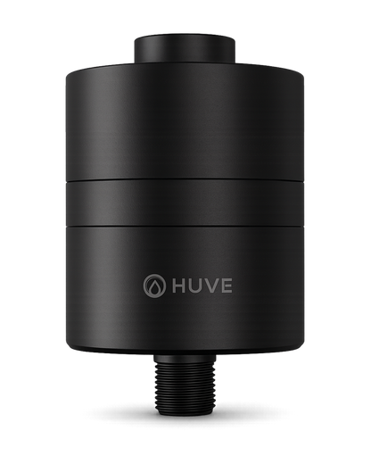 HUVE FLOW Shower Filter Black Front