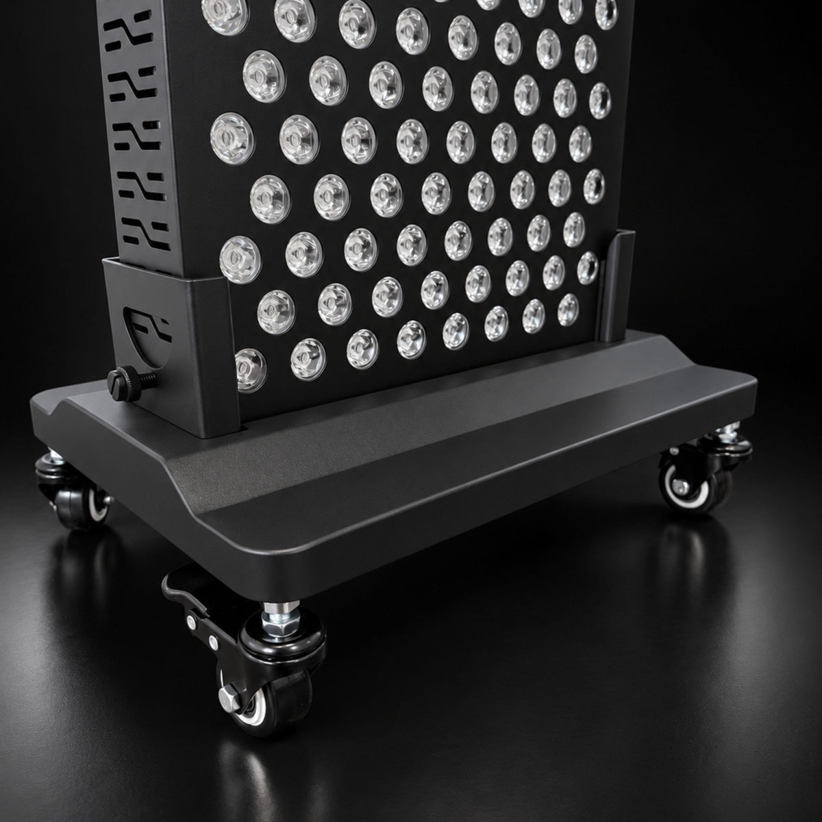 HUVE LUMA Dolly Stand in Black on 45 Degree Angle Right