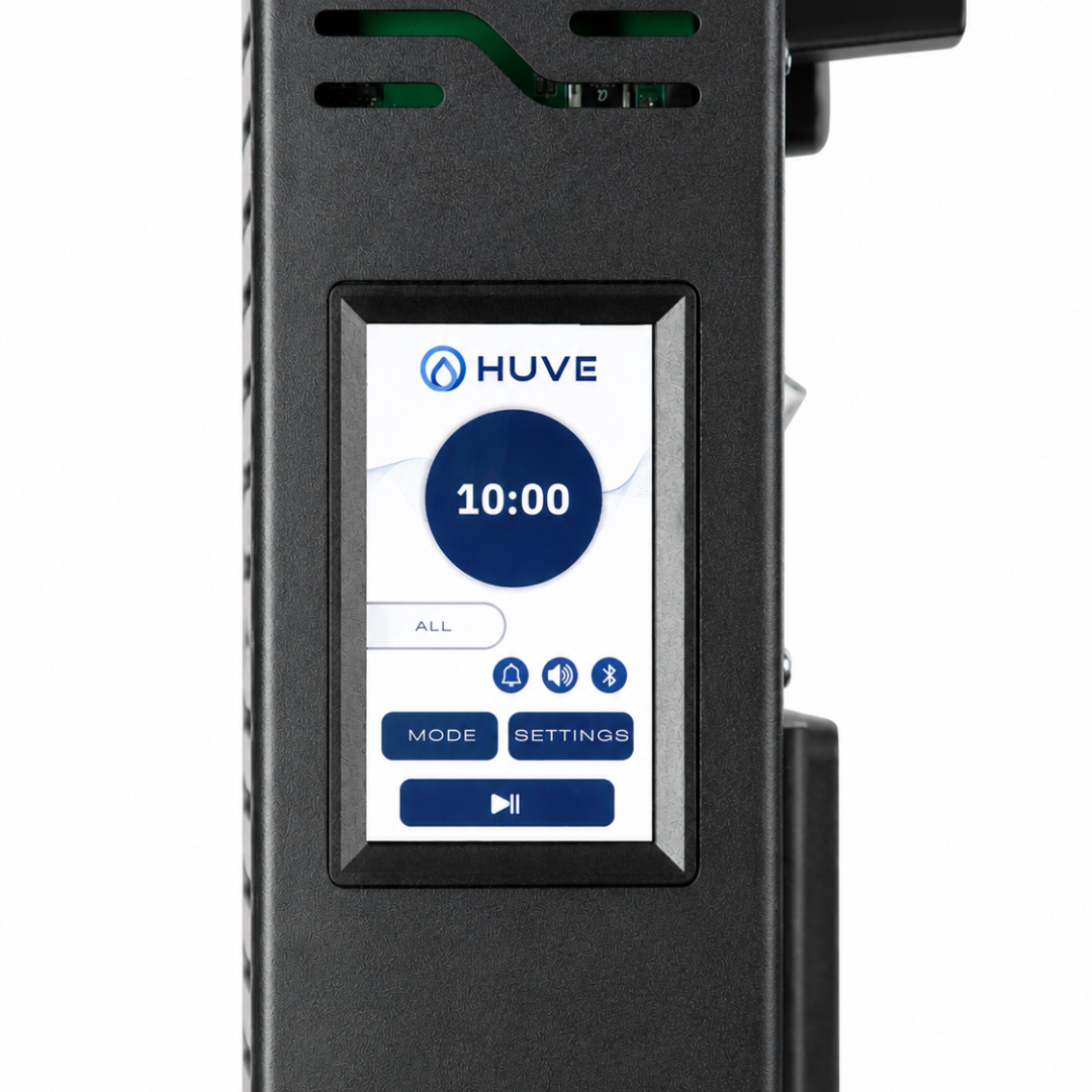 HUVE LUMA Red Light Therapy Panel Touch Screen Control Panel Black