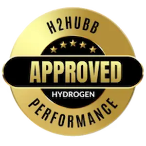 Third-party hydrogen testing certification badge